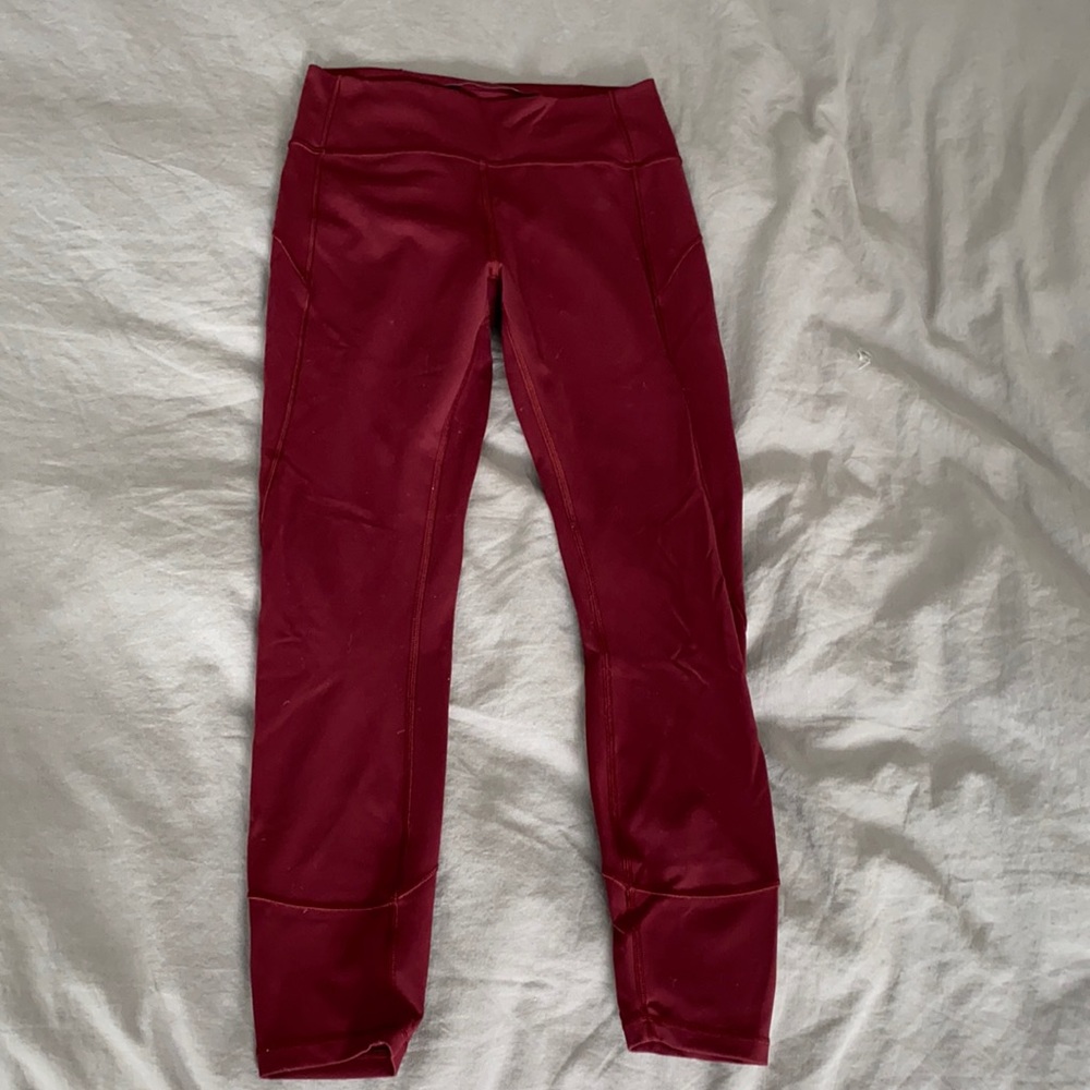 Lululemon In Movement - Maroon - Size 8